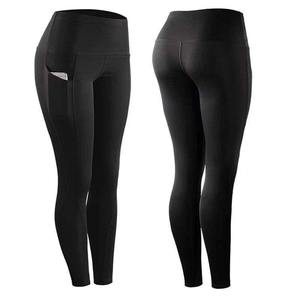Créez vos propres leggings avec poche invisible, extensibles, respirants, tricotés, sportifs, pour femmes, toutes saisons, gris - Product Image 5