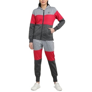 Chándal de mujer de invierno de calidad superior Diseño de dos piezas Tu propio chándal de manga larga para mujer - Product Image 1