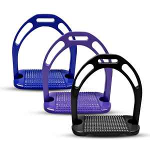 Estribos Ecuestres para Niños y Jóvenes, de Aleación de Aluminio, para Carreras, con Absorción de Impactos - Product Image 1