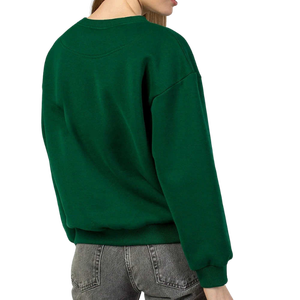 เสื้อสเวตเชิ้ตคอกลมสีเทาแบบยูนิเซ็กซ์ ทรงปกติ สีพื้น ผ้าถัก แขนยาว สวมใส่สบายๆ สำหรับฤดูใบไม้ร่วง ผลิตจากผ้าฝ้าย 100% - Product Image 4