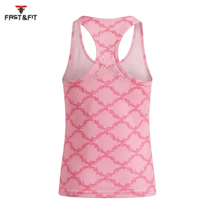 Sublimation Design Gym Clothing Sleeveless Muscle Fitness <b>Running</b> <b>Singlet</b> Quick Dry Breathable Stringer Tank Top - Product Image 3