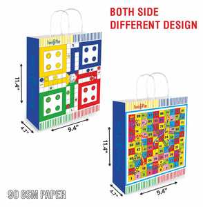 Bolsas de Papel Kraft con Logotipo Personalizado, Bolsas de Compra Ecológicas, Bolsas de Papel al por Mayor con Asas, Suministro del Fabricante - Product Image 2