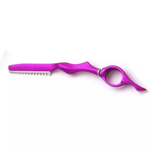 Rasoir de sécurité jetable à lame unique RAMAFHH MEDAX, lame en acier inoxydable, manche en plastique ABS rouge, rasage manuel du visage, salon de coiffure - Product Image 2