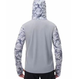 Chemises de pêche personnalisées de style nouveau avec design sublimé, tissu respirant UPF 50, sweats à capuche de pêche en bambou - Product Image 5