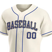 Camiseta de Béisbol para Hombre, con Botones, Manga Corta, Malla Transpirable, Uniforme de Equipo Personalizado por Sublimación