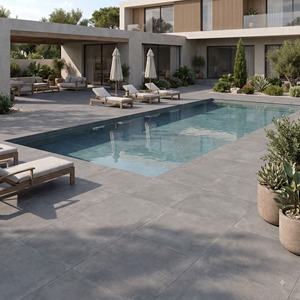 Carrelage en porcelaine Element Caliza 600x600mm antidérapant, revêtement de sol intérieur naturel, maisons contemporaines, intérieurs commerciaux, projet de salle de sport - Product Image 3