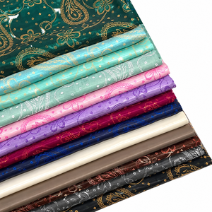 Telas de Forro de Brocado Paisley de Viscosa/Poliéster de Buena Calidad al por Mayor de Fábrica de Shaoxing para Trajes de Niños - Product Image 1
