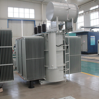 Transformador de Distribución de Energía Trifásico de 35kV/6kV, Sumergido en Aceite, de Alta Resistencia, Estándar IEC para Subestaciones Industriales