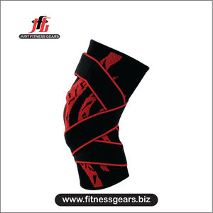 Bandes de compression élastiques robustes personnalisées en nylon et coton respirant avec fermeture auto-agrippante pour la musculation - Product Image 5