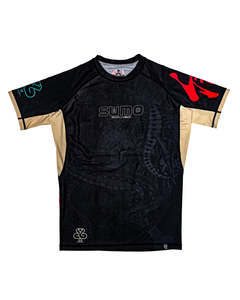 Maillot de compression personnalisé MMA BJJ à séchage rapide, extensible dans les 4 sens, par sublimation, pour l'entraînement de grappling - Product Image 3