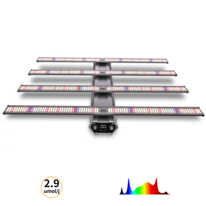 ไฟปลูกพืชแบบ LED สเปกตรัมเต็มรูปแบบ 850W G850 จากโรงงานโดยตรง |   หลอดไฟปลูกพืชในร่ม LM281B PRO 2.9μmol/<span class=keywords><strong>J</strong></span> 4 บาร์ ประสิทธิภาพสูง - Product Image 4
