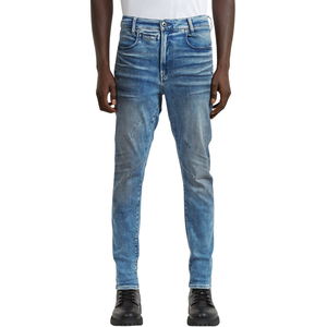 ODM D staq กางเกงยีนส์ผ้าเดนิมสามมิติทรงสลิมฟิตขาแฟชั่นแกะสลักสไตล์วินเทจผ้ายืดสำหรับผู้ชายขายส่ง - Product Image 1