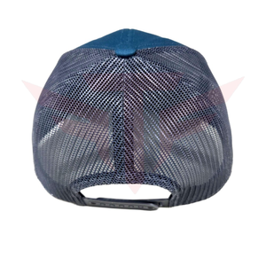Gorra Trucker Unisex de Malla, 6 Paneles, Ajustable, Casual, Azul, Transpirable, Impermeable, para Primavera/Verano, para Adultos - Product Image 5