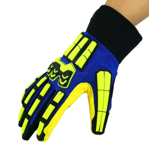 Guantes de Seguridad Resistentes a Impactos, Diseño Nuevo, Construcción de Algodón TPR, Anti-Corte y de Alta Protección para Trabajos Mecánicos de Petróleo y Gas - Product Image 2