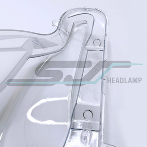 ฝาครอบเลนส์รถยนต์สำหรับ Maserati Quattroporte 2012-2015ปีฝาครอบเลนส์ไฟหน้าพลาสติกอุปกรณ์เสริมไฟรถยนต์ - Product Image 3