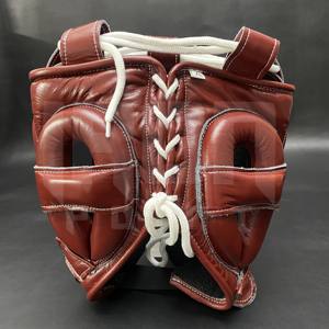 Guantes de Boxeo Marrones Personalizables de Primera Calidad, con Agarre Superior, Cuero Vacuno de Alta Calidad, Acolchado Grueso de 4 Capas, con Cordones Antideslizantes - Product Image 4