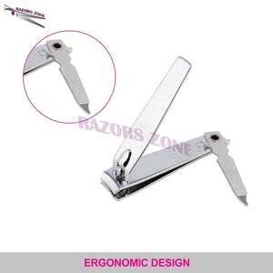 Coupe-ongles incarné en acier inoxydable robuste de haute qualité Coupe-ongles Premium pour doigts - Product Image 2