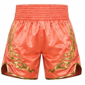 Shorts de Muay Thai pour hommes, en satin, pour la boxe, le kickboxing, le MMA, entraînement de combat, design personnalisé, marque privée - Product Image 3