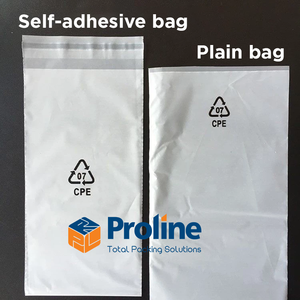 Bolsas de polietileno con autosellado de plástico CPE mate, venta al por mayor para ropa, camiseta, traje de baño, teléfono móvil, accesorios de ordenador, uso de embalaje - Product Image 2