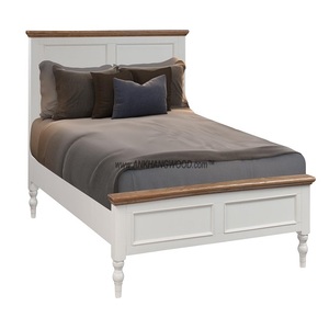 <b>King</b> <b>Bed</b> Furniture Latest Design Furniture <b>Wood</b> <b>Bed</b> <b>Frame</b> Modern Luxury Customized Bedroom Set Bedroom Vietnam Manufacturer - Product Image 4