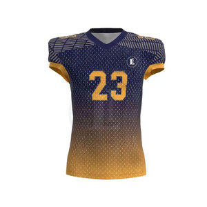 Uniforme de football américain de qualité supérieure, personnalisé, respirant, 100% polyester, couleur, taille et design personnalisés, vente en ligne très populaire - Product Image 3