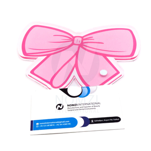 Wholesale Custom Logo Glass Eyelash Extension <b>Holder</b> Pallet Trays Girls <b>Bow</b> Tile Tools Made Premium High Quality OEM/ODM Nomzi - Product Image 4