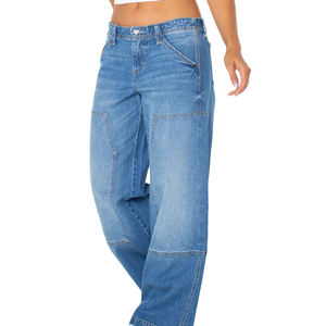 Pantalones Vaqueros de Mujer de Alta Calidad con Nuevo Diseño, Color Sólido, Estilo Cómodo - Product Image 3