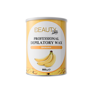 Vente en gros de cire dépilatoire sans paraffine de qualité professionnelle en pot, marque privée |   Beauté Palmier Banane Olive Parfum Peau Sensible Cheveux - Product Image 2