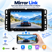 Autoradio Hantue 8 pouces 4+64g Android 15 pour Chevrolet GMC/Chevrolet/Buick/Hummer Carplay Android Auto Autoradio Bluetooth