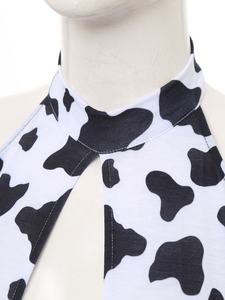 Mujeres <span class=keywords><strong>Sexy</strong></span> Western Cowgirl Patchwork Body Leotardo Mono Ragazze <span class=keywords><strong>Sexy</strong></span> Uniforme Scolastica Cosplay Espectáculos temáticos Discoteca - Product Image 5