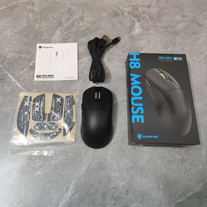 Chunfox H8 Trọng Lượng Nhẹ Paw3311 Không Dây Cho Bt Chuột Chơi Game Tri-Chế Độ Thiết Kế Cạnh Tranh - Product Image 3