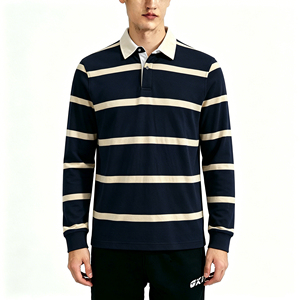 Camiseta Polo Informal para Hombre, Nueva Temporada, Diseño Personalizado con Logotipo, Color Sólido, Transpirable, de Algodón, Talla Grande, Estilo Moderno - Product Image 1