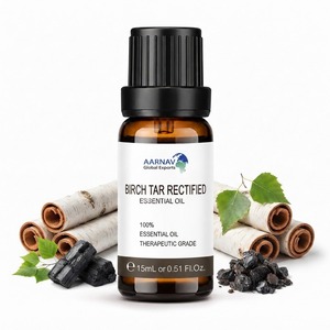 Huile Essentielle de Goudron de Bouleau Rectifiée en Vrac, Huile Naturelle de Goudron d'Écorce de Bouleau, Ingrédient Parfumé Boisé Fumé, Exportateur en Gros OEM - Product Image 6