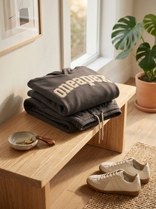 Ensemble survêtement streetwear gris foncé oversize pour homme, sweat à capuche et pantalon de jogging, broderie personnalisée, coton épais, deux pièces - Product Image 6