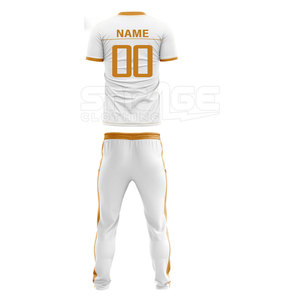 High Quality Custom Made <b>Cricket</b> Uniform Breathable Polyester Eco Friendly Made in Pakistan - Product Image 3