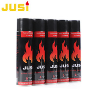 Briquet coupe-vent JUSI, cylindre gonflable spécial, gaz butane haute pureté, grande capacité, gaz pour briquet