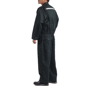 Combinaisons de travail réfléchissantes à haute visibilité, respirantes, imperméables, en coton, uniformes de sécurité pour les travailleurs, travaux en plein air, construction, unisexe - Product Image 4