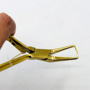 Stainless Steel Micro <b>Beads</b> Opener Plier Gold Plasma Hair Weaving Chinese Hair <b>Extension</b> Tools Custom Logo <b>Beads</b> Removal Pliers - Product Image 3