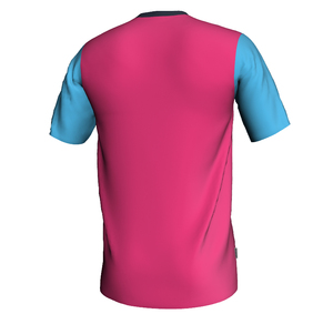เสื้อฟุตบอลคอวีสีเหลืองน้ำเงินสำหรับผู้ชาย แขนสั้น ระบายเหงื่อได้ดี ทรงพอดีตัว เหมาะสำหรับทุกฤดูกาล ชุดทีม - Product Image 6
