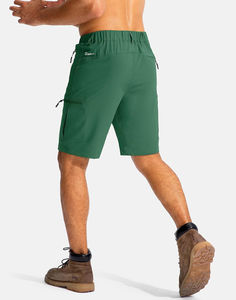 Premium Quality 2026 <b>Men's</b> Solid Hiking <b>Cargo</b> <b>Shorts</b> 9" <b>Lightweight</b> Quick Dry Breathable Outdoor Work Travel Golf Camping Casual - Product Image 3
