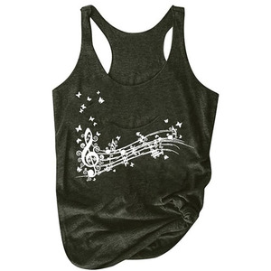 Top de Tirantes Personalizado para Mujer, Proveedor Directo, Top sin Mangas para Mujer, Informal/Nuevo, Venta al por Mayor, Logotipo Personalizado, Tops de Moda para Mujer - Product Image 4