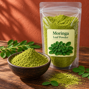 Polvo de Hoja de Moringa Premium |   Superalimento Natural Verde en Polvo Herbal para Suministro al por Mayor, Empaque de Marca Privada y Personalizado - Product Image 3