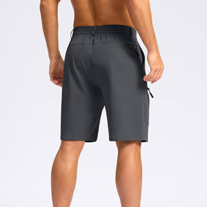Short de randonnée pour homme, best-seller, 100% polyester, respirant, taille mi-haute, usage décontracté, motif uni, haute qualité - Product Image 6