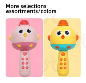 2025 Hot Bán <span class=keywords><strong>Microphone</strong></span> Đồ chơi giáo dục sớm Máy hát bé chơi máy ánh sáng lên trẻ em hát đồ chơi <span class=keywords><strong>Microphone</strong></span> - Product Image 4