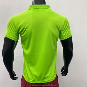 เสื้อโปโลชายและหญิงเสื้อกอล์ฟแขนสั้นเสื้อ100% พิมพ์ลายสไตล์ยาวปรับแต่งโลโก้ได้สำหรับฤดูร้อน - Product Image 2