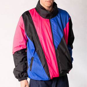 High Quality Breathable Plus Size Nylon Men's <b>Waterproof</b> Lightweight Hooded Autumn Streetwear Windbreakers Tracksuits Vintage - Product Image 3