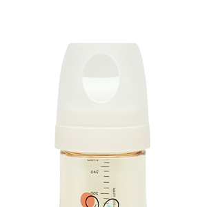 Biberón Bobdog Bebe-Chuchu 270ml Crema-Blanco Anti Cólicos Sin BPA Cuello Ancho Fácil Agarre Tapa de Fácil Apertura Marcas Claras - Product Image 3