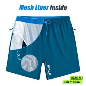 Vêtements de sport, shorts de gym surdimensionnés, respirants, de haute qualité, shorts pour hommes respirants, nouvelle arrivée, shorts pour hommes fabriqués au Pakistan - Product Image 5