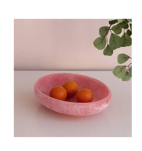 Decorative Polished Aqua Resin Classic Design Fruit Bowl Salad Serving Bowl High End BPA Free Eco-Friendly <b>Camping</b> Use - Product Image 2