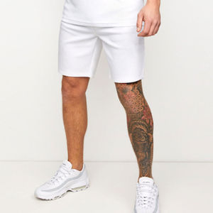 Men's White T-Shirt And Shorts <b>Set</b> Two Piece Crewneck Tee With Matching Shorts Casual Activewear Lounge Wear - Product Image 3